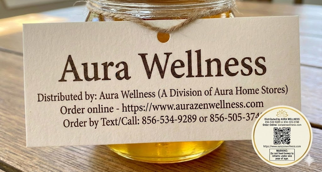 Aura Wellness Blueberry Honey 1lb