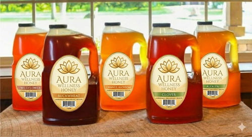 Aura Wellness Blueberry Honey 1 Gallon