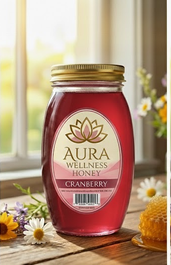Cranberry Flavored Honey