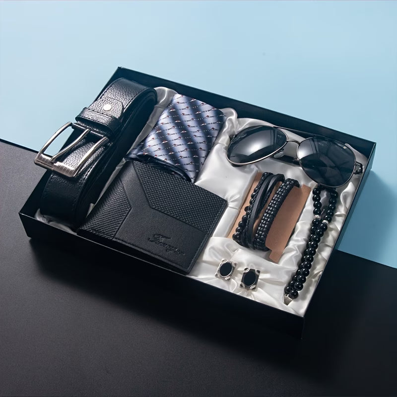 Men's Valentine's Luxury Gift Box - 6-Piece Accessory Set