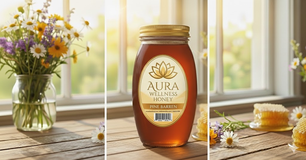 Pine Barren Flavored Honey