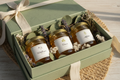 Create green wellness gift box to include these samplers: Wildflower, Clover, Alfalfa